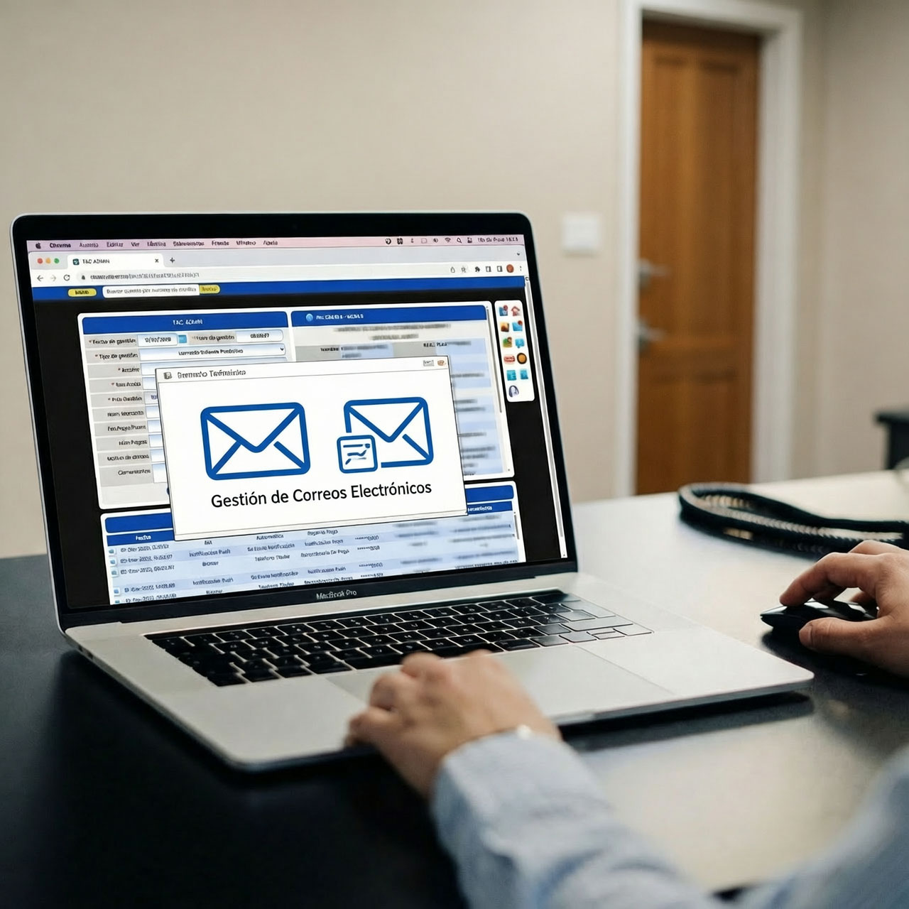 Administración de emails SAG