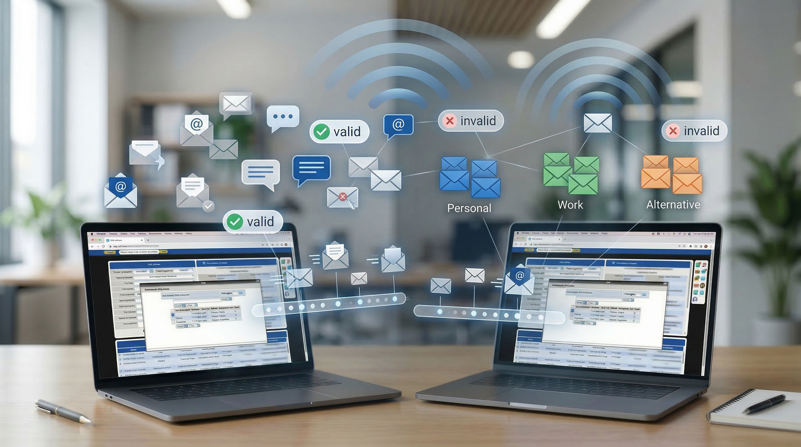 Reportes de email